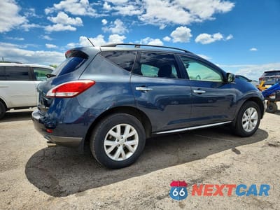 Trzecie zdjęcie samochodu z tyłu: 2013 NISSAN MURANO S VIN:JN8AZ1MW4DW322081 - miniatura
