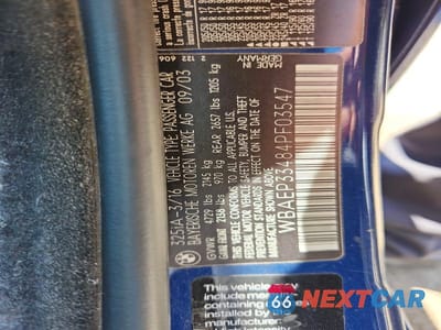 Zdjęcie 12 z 12 samochodu: 2004 BMW 325 XIT VIN:WBAEP33484PF03547 - miniatura