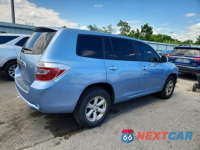 Trzecie zdjęcie samochodu z tyłu: 2008 TOYOTA HIGHLANDER HYBRID VIN:JTEEW41A482023974 - miniatura