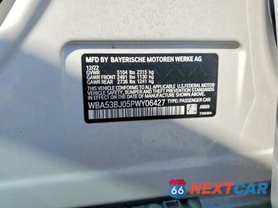 Zdjęcie 13 z 13 samochodu: 2023 BMW 540 I VIN:WBA53BJ05PWY06427 - miniatura