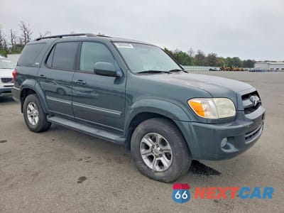 Czwarte zdjęcie samochodu z boku: 2007 TOYOTA SEQUOIA SR5 VIN:5TDBT44AX7S289518 - miniatura