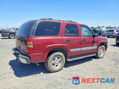 Trzecie zdjęcie samochodu z tyłu: 2002 CHEVROLET TAHOE K1500 VIN:1GNEK13T52J266131 - miniatura