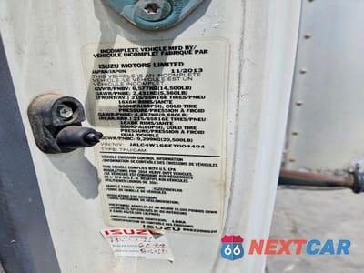 Zdjęcie 13 z 13 samochodu: 2014 ISUZU NPR HD BOX TRUCK VIN:JALC4W168E7004494 - miniatura
