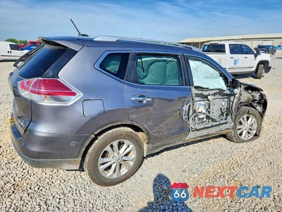 Trzecie zdjęcie samochodu z tyłu: 2016 NISSAN ROGUE SV VIN:KNMAT2MV9GP669091 - miniatura