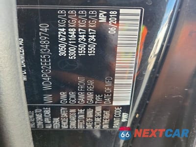 Zdjęcie 13 z 13 samochodu: 2018 MERCEDES-BENZ METRIS VIN:WD4PG2EE5J3489740 - miniatura