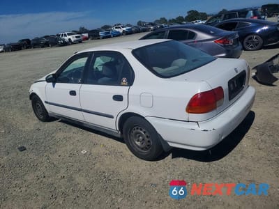 Drugie zdjęcie samochodu z przodu: 1997 HONDA CIVIC DX VIN:1HGEJ6622VL033300 - miniatura