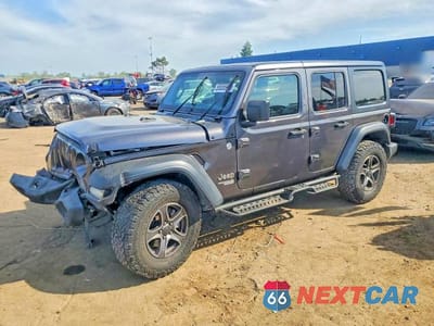 2018 JEEP WRANGLER UNLIMITED SPORT 1C4HJXDG2JW203020 - główne zdjęcie licytacji z USA - miniatura