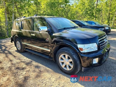 Czwarte zdjęcie samochodu z boku: 2005 INFINITI QX56 BASE VIN:5N3AA08C85N801269 - miniatura