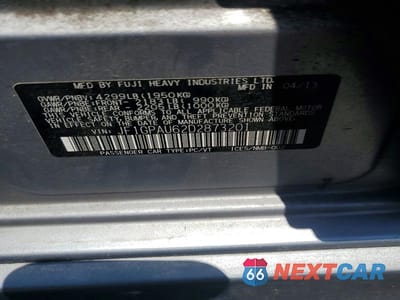Zdjęcie 12 z 12 samochodu: 2013 SUBARU IMPREZA SPORT LIMITED VIN:JF1GPAU62D2873201 - miniatura
