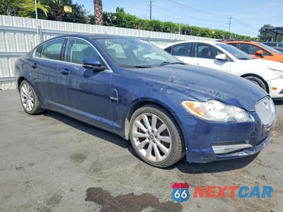 Czwarte zdjęcie samochodu z boku: 2010 JAGUAR XF PREMIUM VIN:SAJWA0GB1ALR64445 - miniatura
