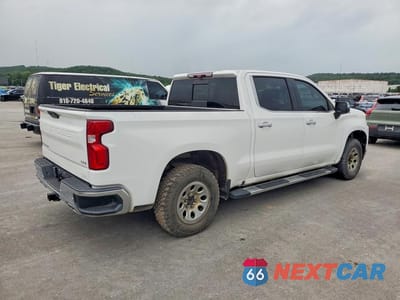 Trzecie zdjęcie samochodu z tyłu: 2020 CHEVROLET SILVERADO K1500 LTZ VIN:3GCUYGET3LG146396 - miniatura