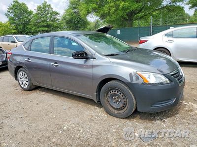 Czwarte zdjęcie samochodu z boku: 2015 NISSAN SENTRA S VIN:3N1AB7APXFY377472 - miniatura