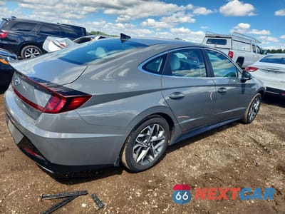 Trzecie zdjęcie samochodu z tyłu: 2022 HYUNDAI SONATA SEL VIN:KMHL64JAXNA203968 - miniatura