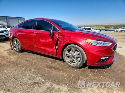 Czwarte zdjęcie samochodu z boku: 2017 FORD FUSION SPORT VIN:3FA6P0VP1HR179646 - miniatura