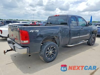 Trzecie zdjęcie samochodu z tyłu: 2011 GMC SIERRA K1500 SL VIN:1GTR2UEA5BZ250021 - miniatura