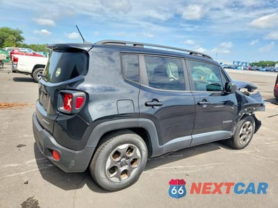 Trzecie zdjęcie samochodu z tyłu: 2017 JEEP RENEGADE SPORT VIN:ZACCJAAB3HPE59352 - miniatura