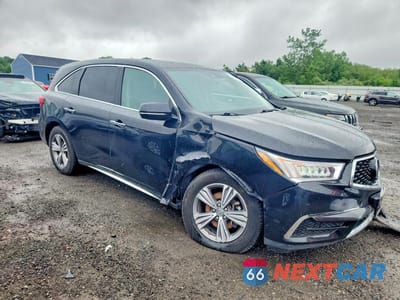 Czwarte zdjęcie samochodu z boku: 2019 ACURA MDX VIN:5J8YD4H35KL035004 - miniatura
