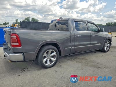 Trzecie zdjęcie samochodu z tyłu: 2019 RAM 1500 LIMITED VIN:1C6SRFPT3KN561114 - miniatura