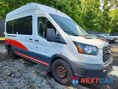 Czwarte zdjęcie samochodu z boku: 2018 FORD TRANSIT T-350 HANDICAP ACCESSIBLE VAN VIN:1FTBW2XM9JKB53235 - miniatura