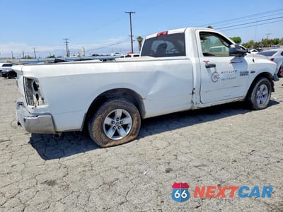 Trzecie zdjęcie samochodu z tyłu: 2017 RAM 1500 ST VIN:3C6JR6DT0HG505035 - miniatura