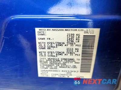 Zdjęcie 12 z 12 samochodu: 2012 NISSAN FRONTIER S VIN:1N6AD0ER8CC405992 - miniatura