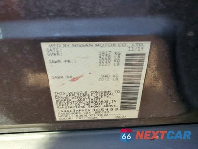 Zdjęcie 12 z 12 samochodu: 2016 NISSAN ALTIMA 2.5 S VIN:1N4AL3APXGN305453 - miniatura