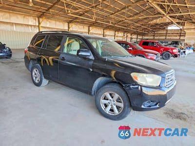 Czwarte zdjęcie samochodu z boku: 2009 TOYOTA HIGHLANDER BASE VIN:JTEDS41A392083303 - miniatura