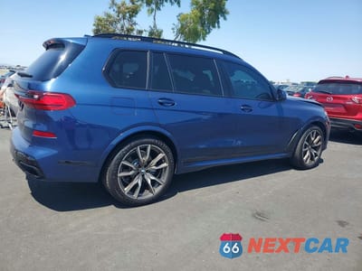 Trzecie zdjęcie samochodu z tyłu: 2019 BMW X7 XDRIVE50I VIN:5UXCX4C56KLS37731 - miniatura