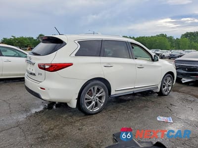 Trzecie zdjęcie samochodu z tyłu: 2013 INFINITI JX35 BASE VIN:5N1AL0MMXDC352396 - miniatura