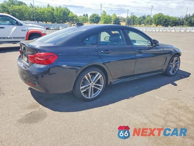 Trzecie zdjęcie samochodu z tyłu: 2019 BMW 430XI GRAN COUPE VIN:WBA4J3C55KBL05280 - miniatura