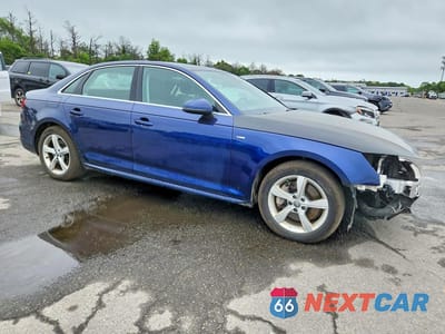 Czwarte zdjęcie samochodu z boku: 2019 AUDI A4 PREMIUM VIN:WAUDNAF47KA112694 - miniatura