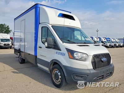 Czwarte zdjęcie samochodu z boku: 2020 FORD TRANSIT DELIVERY TRUCK VIN:1FDBW5Z80LKB80372 - miniatura