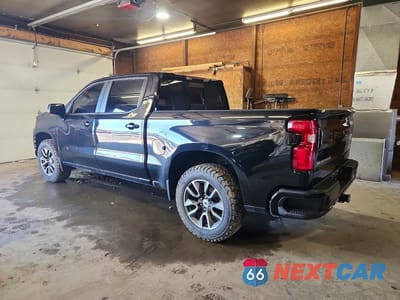 Drugie zdjęcie samochodu z przodu: 2021 CHEVROLET SILVERADO K1500 RST VIN:3GCUYEET2MG326409 - miniatura