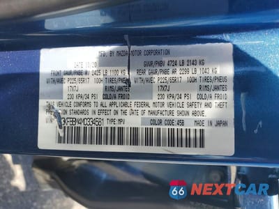 Zdjęcie 13 z 13 samochodu: 2021 MAZDA CX-5 SPORT VIN:JM3KFBBM4M0334581 - miniatura