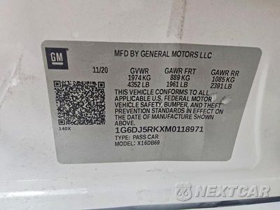 Zdjęcie 12 z 12 samochodu: 2021 CADILLAC CT4 LUXURY VIN:1G6DJ5RKXM0118971 - miniatura