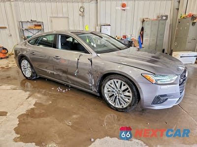 Czwarte zdjęcie samochodu z boku: 2019 AUDI A7 PREMIUM PLUS VIN:WAUR2AF22KN029390 - miniatura