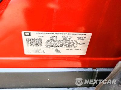 Zdjęcie 14 z 14 samochodu: 2020 CHEVROLET EQUINOX LT VIN:2GNAXKEV1L6265450 - miniatura
