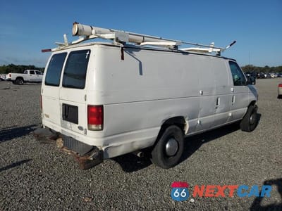 Trzecie zdjęcie samochodu z tyłu: 2001 FORD ECONOLINE E350 SUPER DUTY VAN VIN:1FTSS34L81HB27784 - miniatura