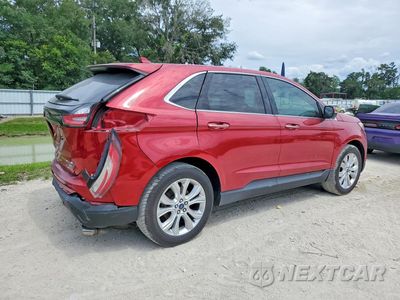 Trzecie zdjęcie samochodu z tyłu: 2020 FORD EDGE TITANIUM VIN:2FMPK4K95LBA97187 - miniatura