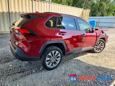 Trzecie zdjęcie samochodu z tyłu: 2019 TOYOTA RAV4 XLE PREMIUM VIN:JTMC1RFV8KD511873 - miniatura