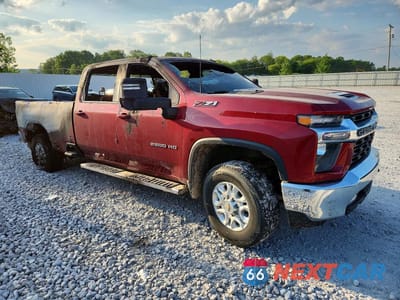 Czwarte zdjęcie samochodu z boku: 2022 CHEVROLET SILVERADO K2500 HEAVY DUTY LT VIN:1GC4YNEY3NF336526 - miniatura