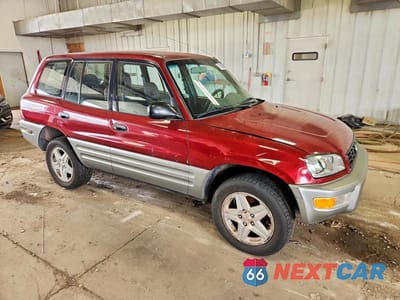 Czwarte zdjęcie samochodu z boku: 2000 TOYOTA RAV4 BASE VIN:JT3GP10V2Y0046778 - miniatura