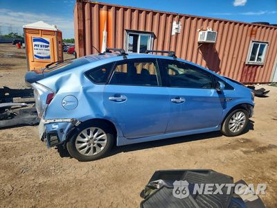 Trzecie zdjęcie samochodu z tyłu: 2012 TOYOTA PRIUS PLUG-IN HYBRID BASE VIN:JTDKN3DP3C3027943 - miniatura