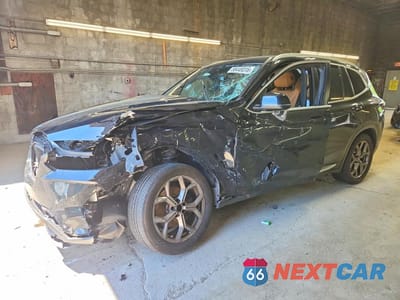 2022 BMW X3 XDRIVE30I 5UX53DP07N9M15568 - główne zdjęcie licytacji z USA - miniatura