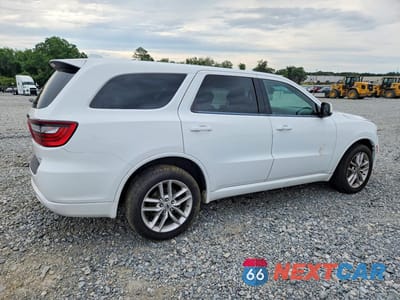 Trzecie zdjęcie samochodu z tyłu: 2021 DODGE DURANGO GT VIN:1C4RDJDG0MC804909 - miniatura