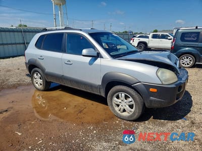 Czwarte zdjęcie samochodu z boku: 2007 HYUNDAI TUCSON SE VIN:KM8JN12D67U638649 - miniatura