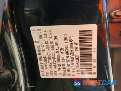 Zdjęcie 12 z 12 samochodu: 2007 HONDA CR-V EX VIN:JHLRE38577C024088 - miniatura