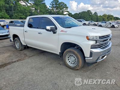 Czwarte zdjęcie samochodu z boku: 2022 CHEVROLET SILVERADO LTD K1500 LTZ VIN:1GCUYGEL8NZ179235 - miniatura