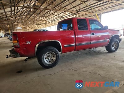 Trzecie zdjęcie samochodu z tyłu: 2000 CHEVROLET SILVERADO K1500 VIN:1GCEK19T2YE258473 - miniatura