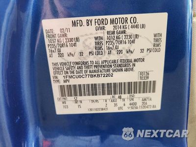 Zdjęcie 13 z 13 samochodu: 2011 FORD ESCAPE XLS VIN:1FMCU0C77BKB72202 - miniatura